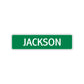 Jackson Street Sign Children Name Room Plate