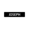 Joseph Street Sign Children Name Room Plate