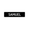 Samuel Street Sign Children Name Room Plate