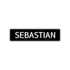 Sebastian Street Sign Children Name Room Plate