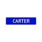 Carter Street Sign Children Name Room Plate