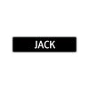 Jack Street Sign Children Name Room Plate