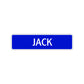 Jack Street Sign Children Name Room Plate