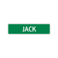 Jack Street Sign Children Name Room Plate