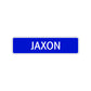 Jaxon Street Sign Children Name Room Plate