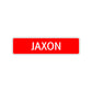 Jaxon Street Sign Children Name Room Plate