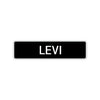 Levi Street Sign Children Name Room Plate