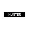 Hunter Street Sign Children Name Room Plate