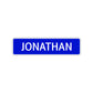 Jonathan Street Sign Children Name Room Plate