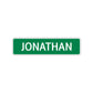 Jonathan Street Sign Children Name Room Plate