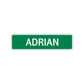 Adrian Street Sign Children Name Room Plate