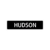 Hudson Street Sign Children Name Room Plate