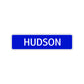 Hudson Street Sign Children Name Room Plate