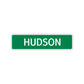 Hudson Street Sign Children Name Room Plate