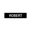 Robert Street Sign Children Name Room Plate