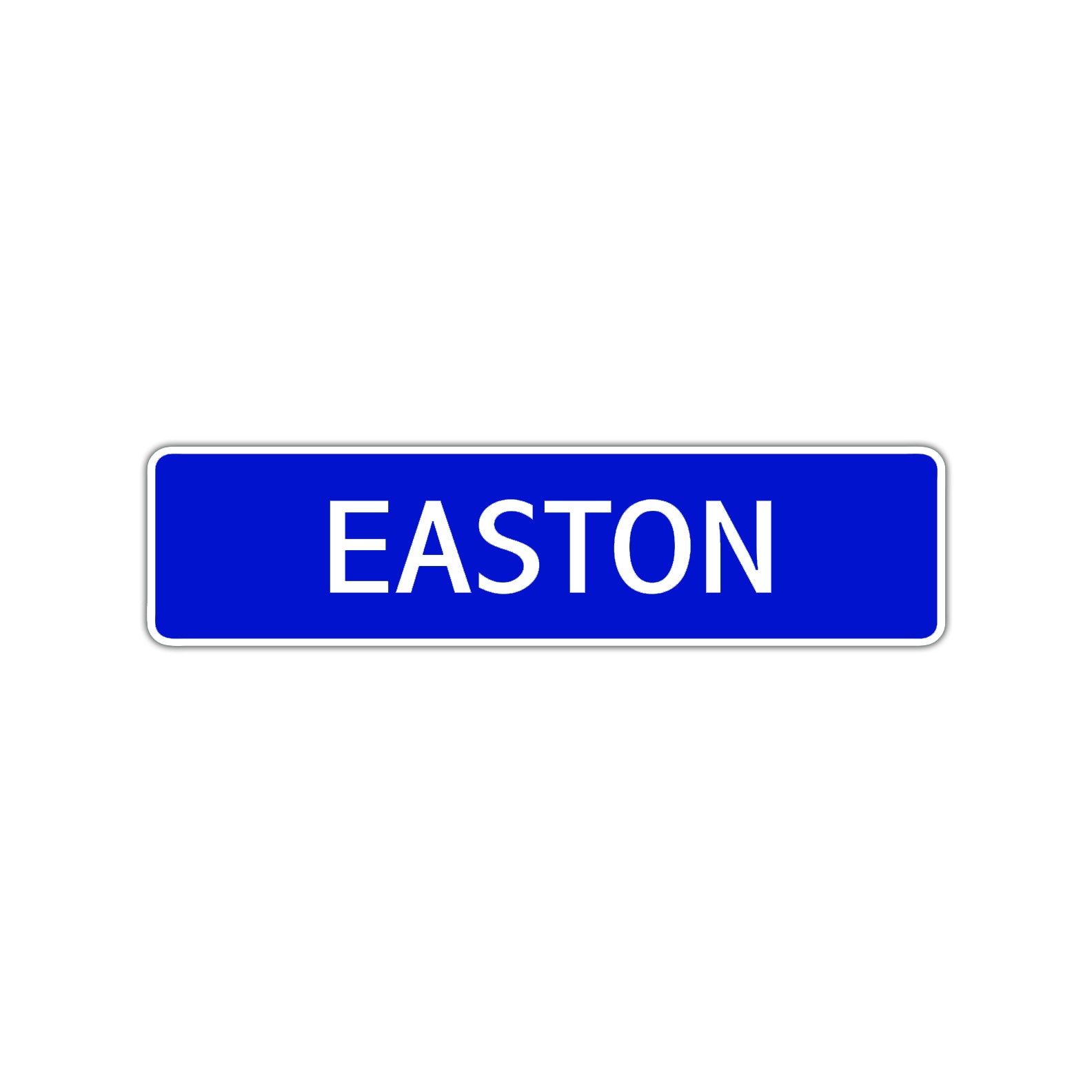 Easton Street Sign Children Name Room Plate