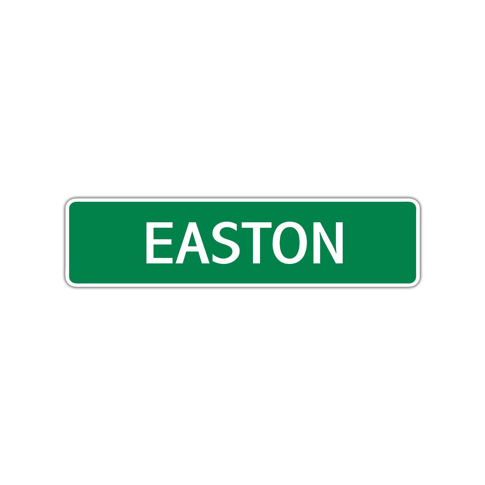 Easton Street Sign Children Name Room Plate