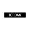 Jordan Street Sign Children Name Room Plate