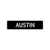 Austin Street Sign Children Name Room Plate