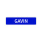 Gavin Street Sign Children Name Room Plate