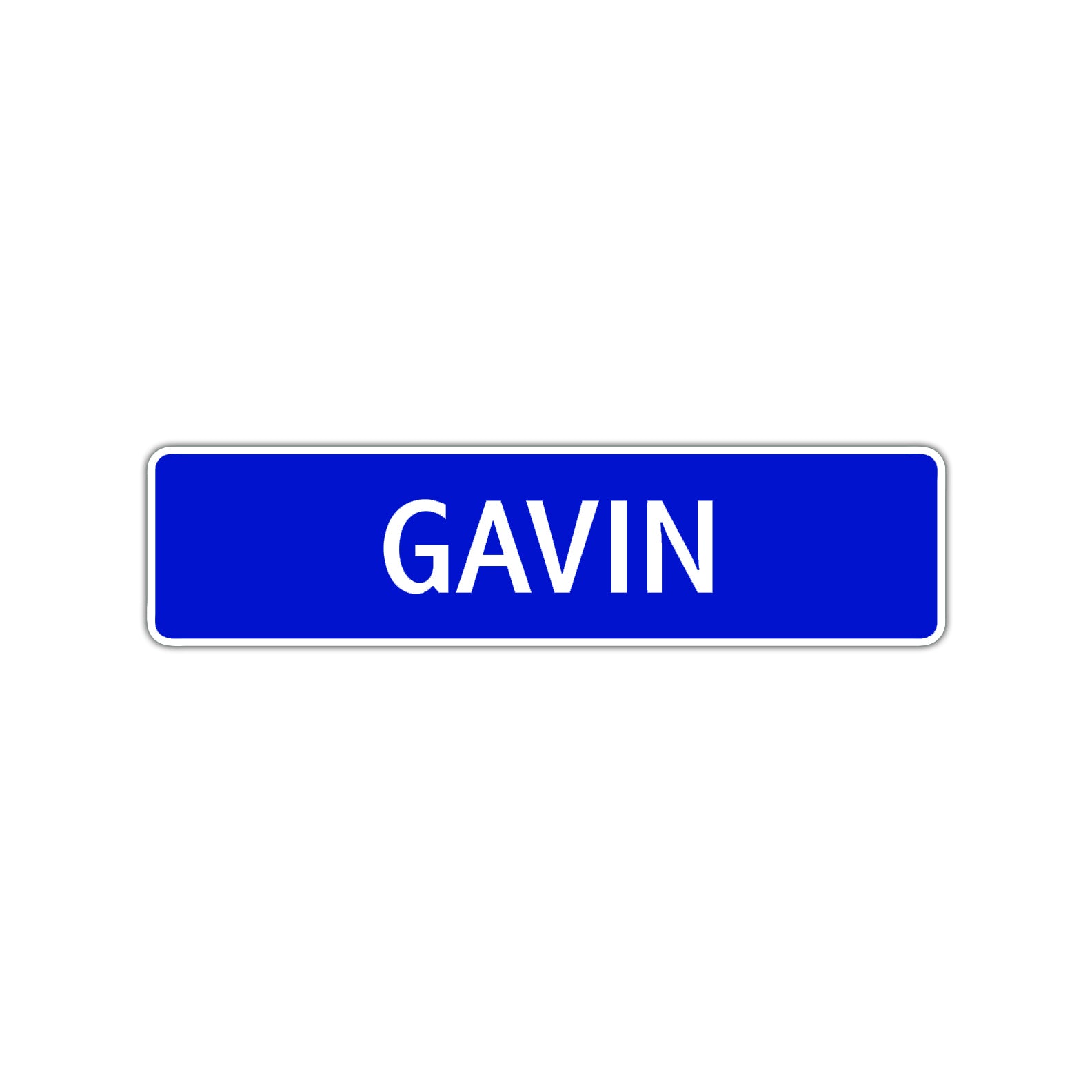 Gavin Street Sign Children Name Room Plate