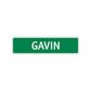 Gavin Street Sign Children Name Room Plate