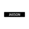 Jaxson Street Sign Children Name Room Plate