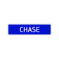 Chase Street Sign Children Name Room Plate