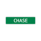 Chase Street Sign Children Name Room Plate