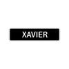 Xavier Street Sign Children Name Room Plate