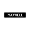 Maxwell Street Sign Children Name Room Plate