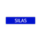 Silas Street Sign Children Name Room Plate