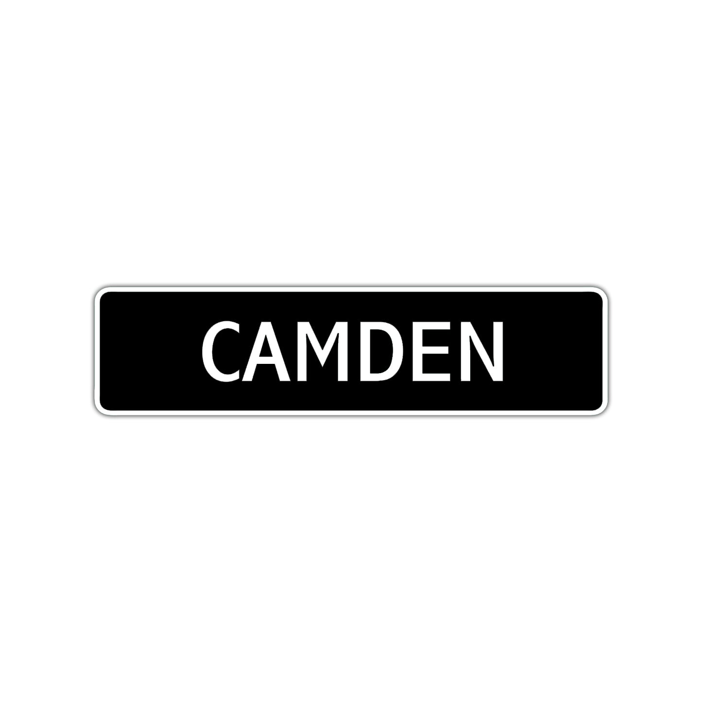 Camden Street Sign Children Name Room Plate