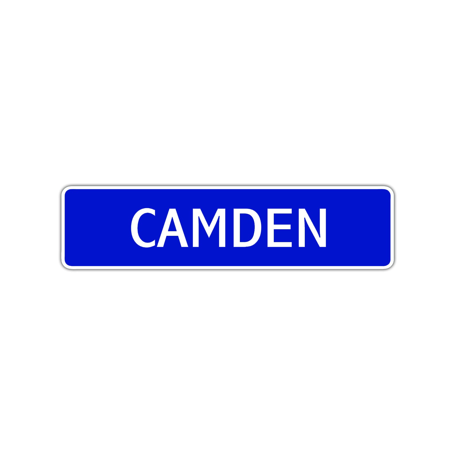 Camden Street Sign Children Name Room Plate