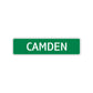 Camden Street Sign Children Name Room Plate