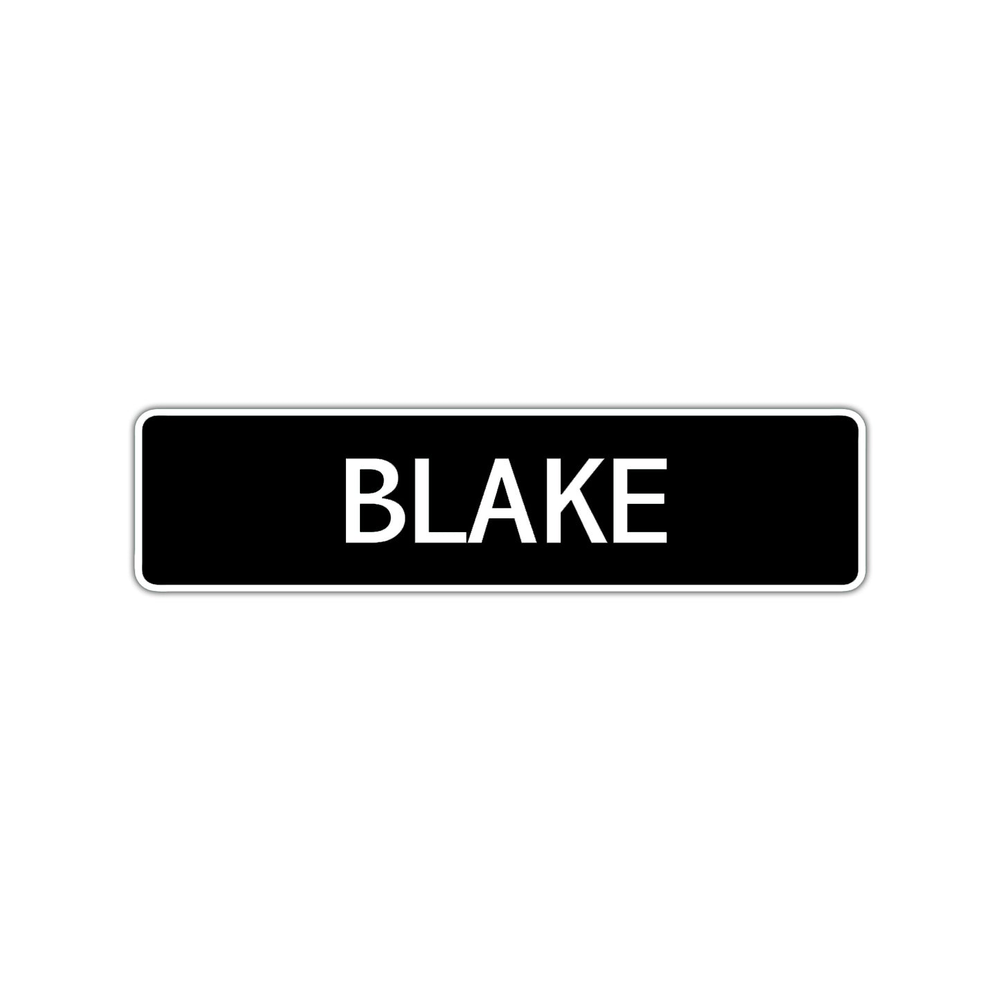 Blake Street Sign Children Name Room Plate