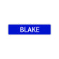 Blake Street Sign Children Name Room Plate