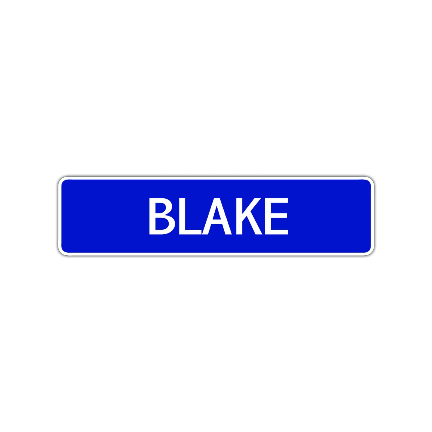Blake Street Sign Children Name Room Plate