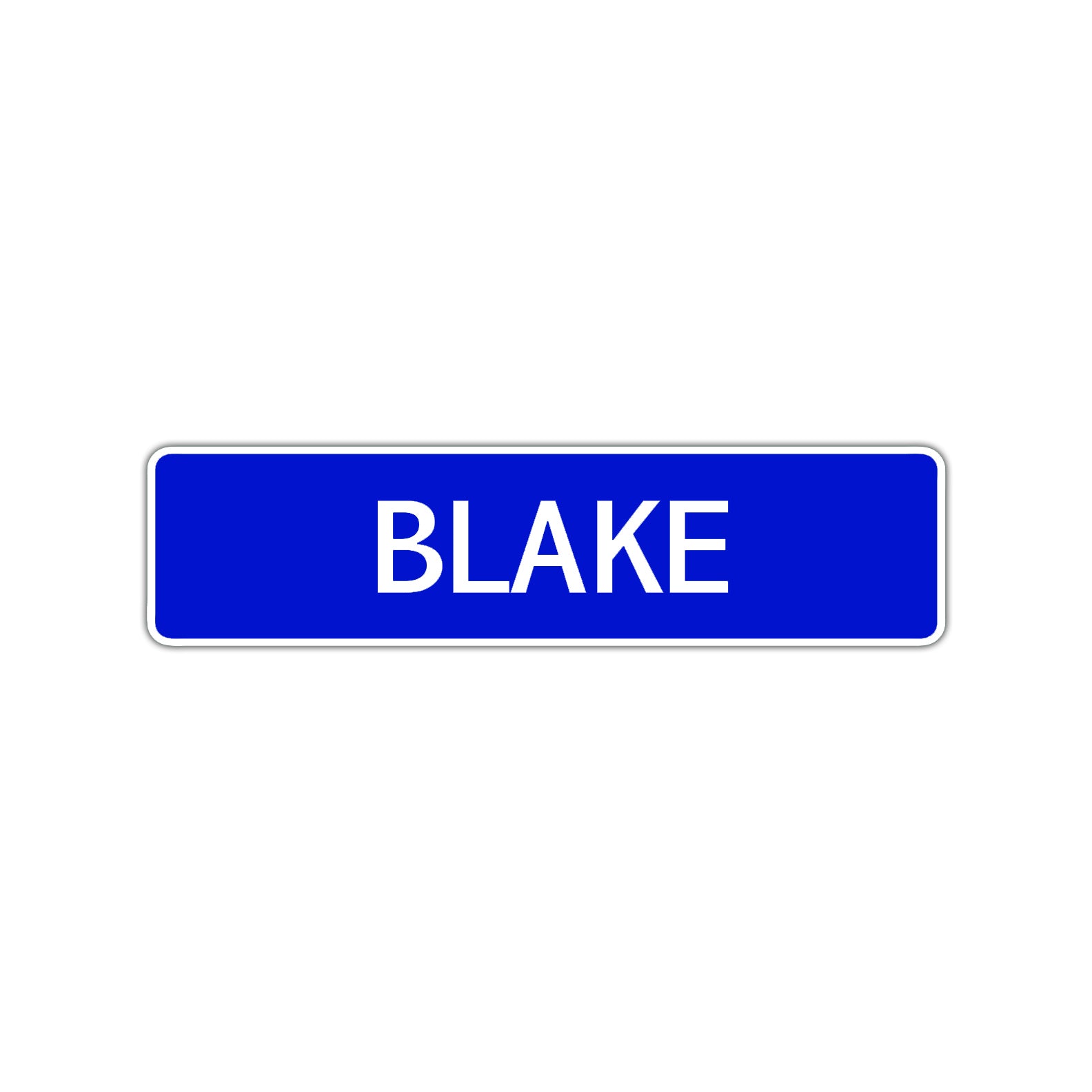 Blake Street Sign Children Name Room Plate