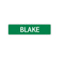 Blake Street Sign Children Name Room Plate