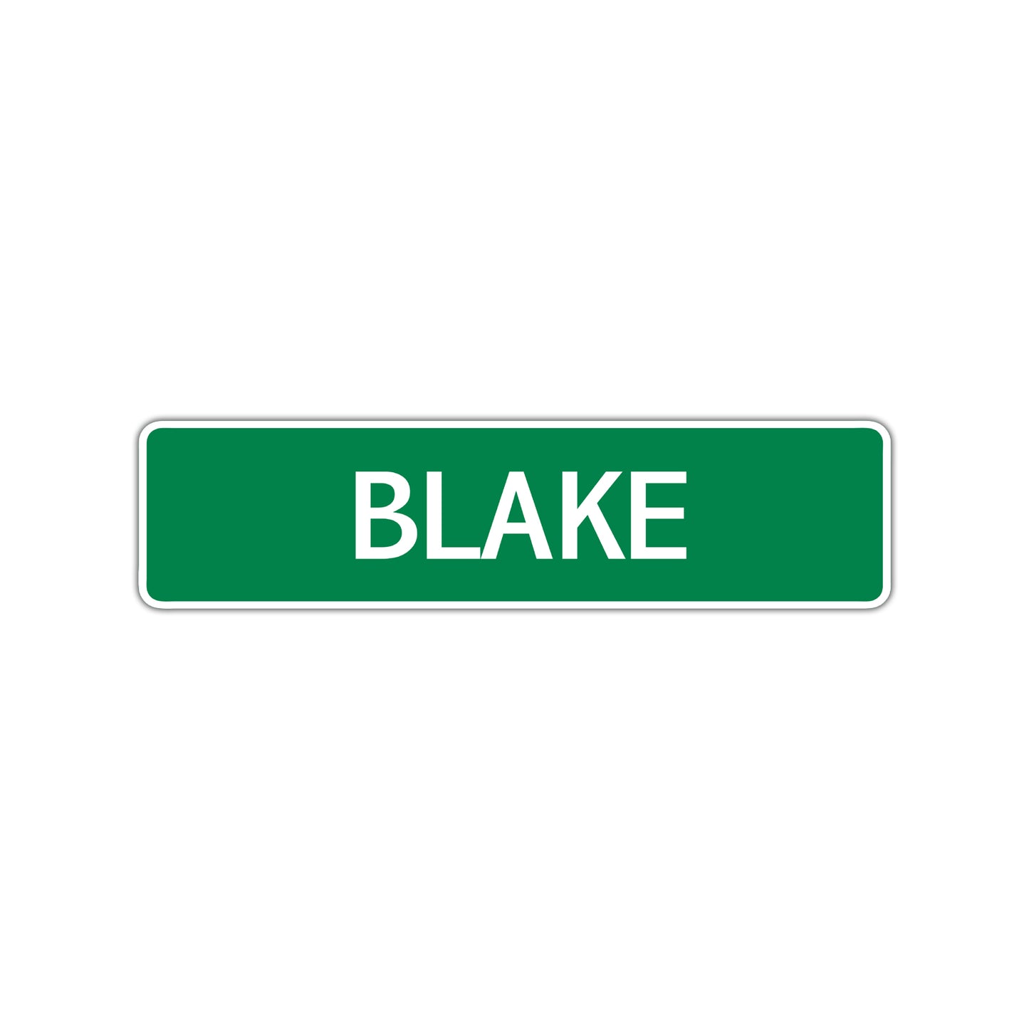 Blake Street Sign Children Name Room Plate