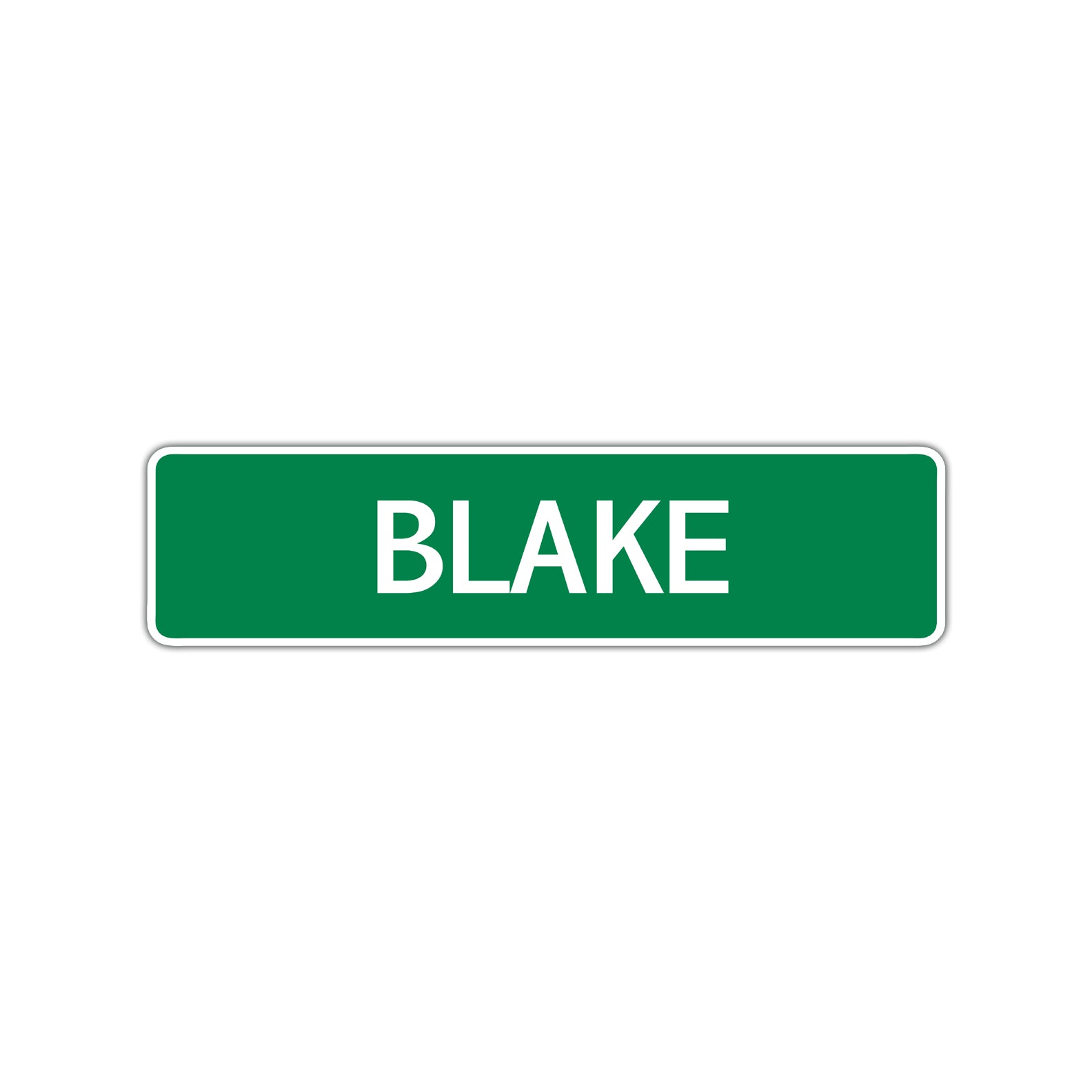 Blake Street Sign Children Name Room Plate