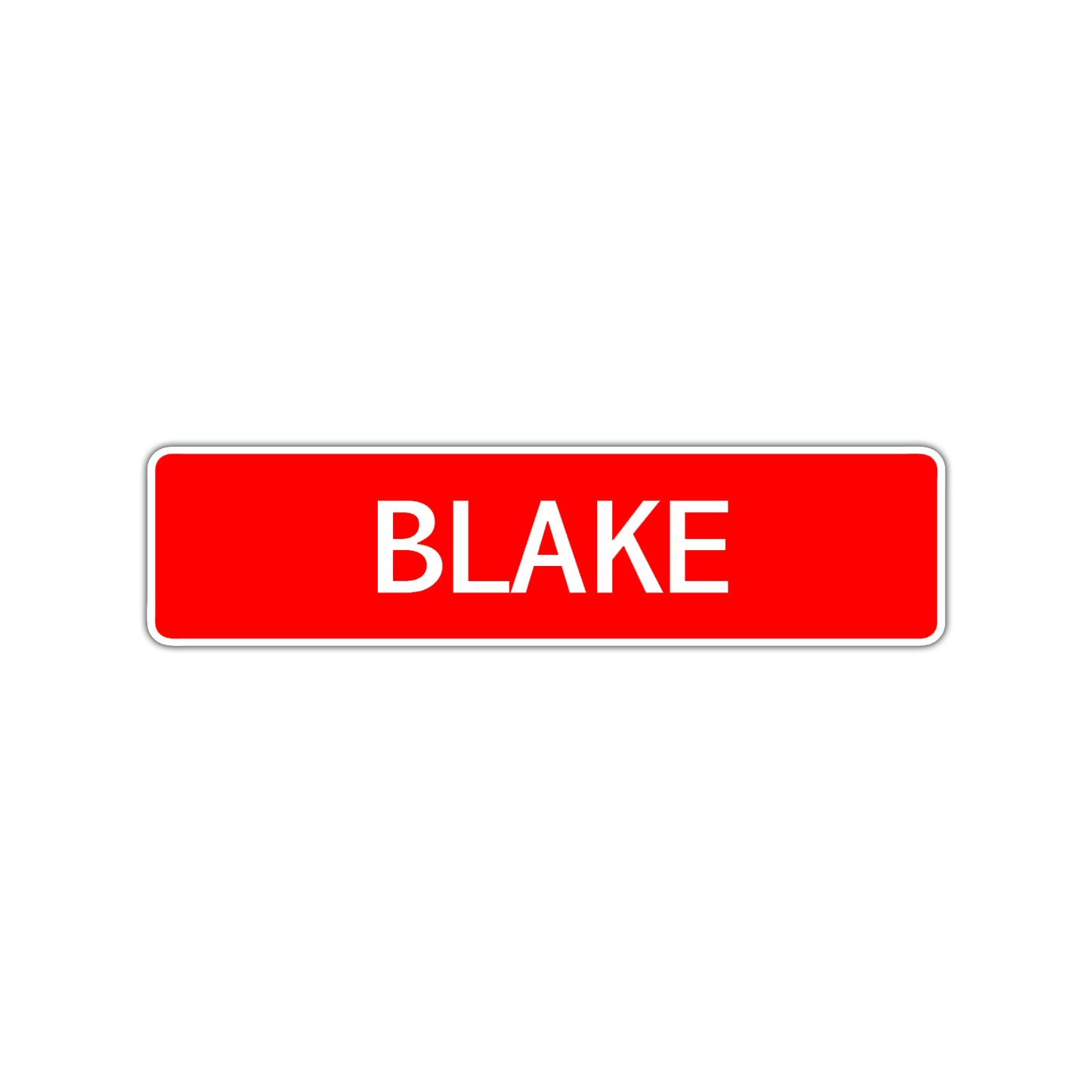 Blake Street Sign Children Name Room Plate