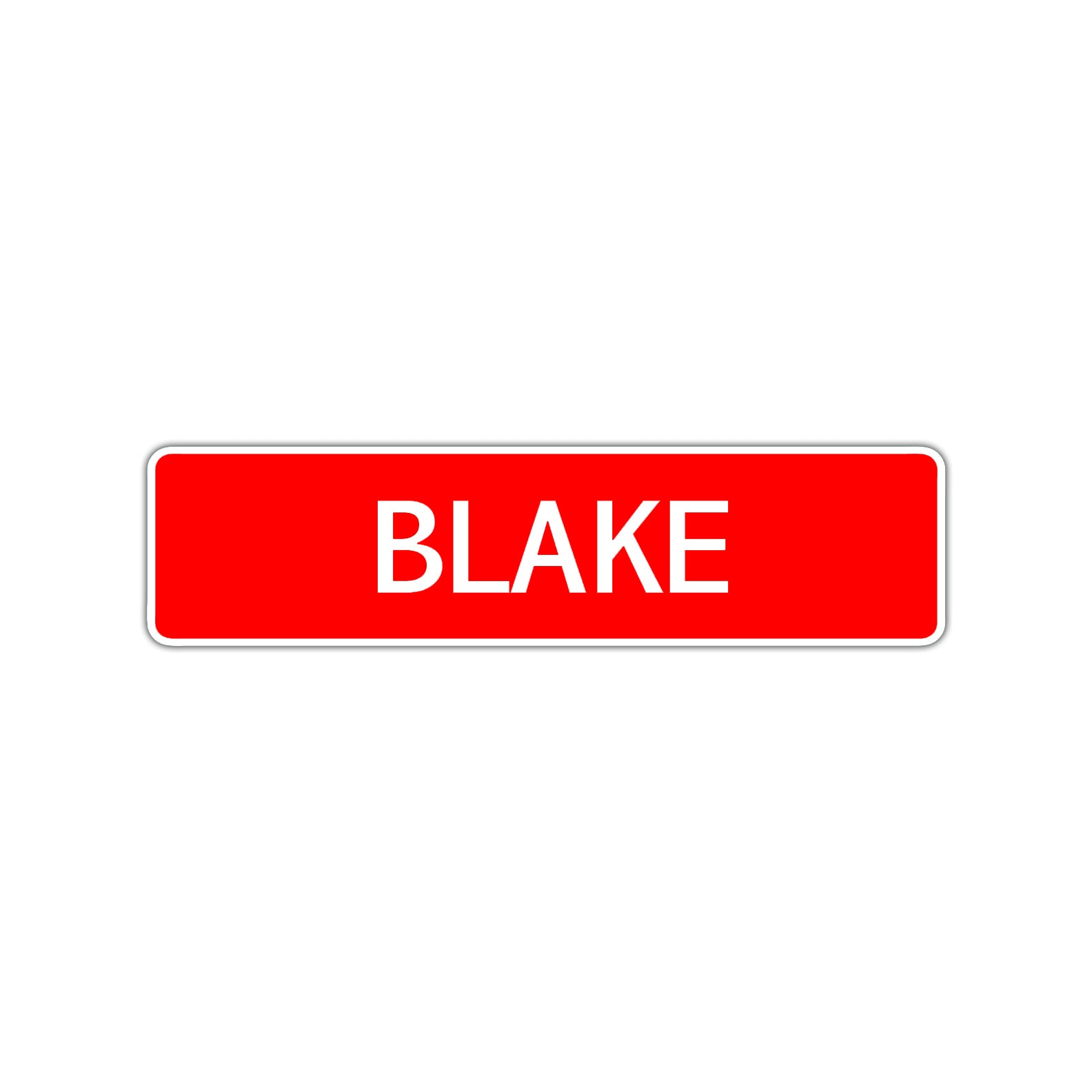 Blake Street Sign Children Name Room Plate