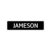 Jameson Street Sign Children Name Room Plate