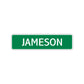 Jameson Street Sign Children Name Room Plate