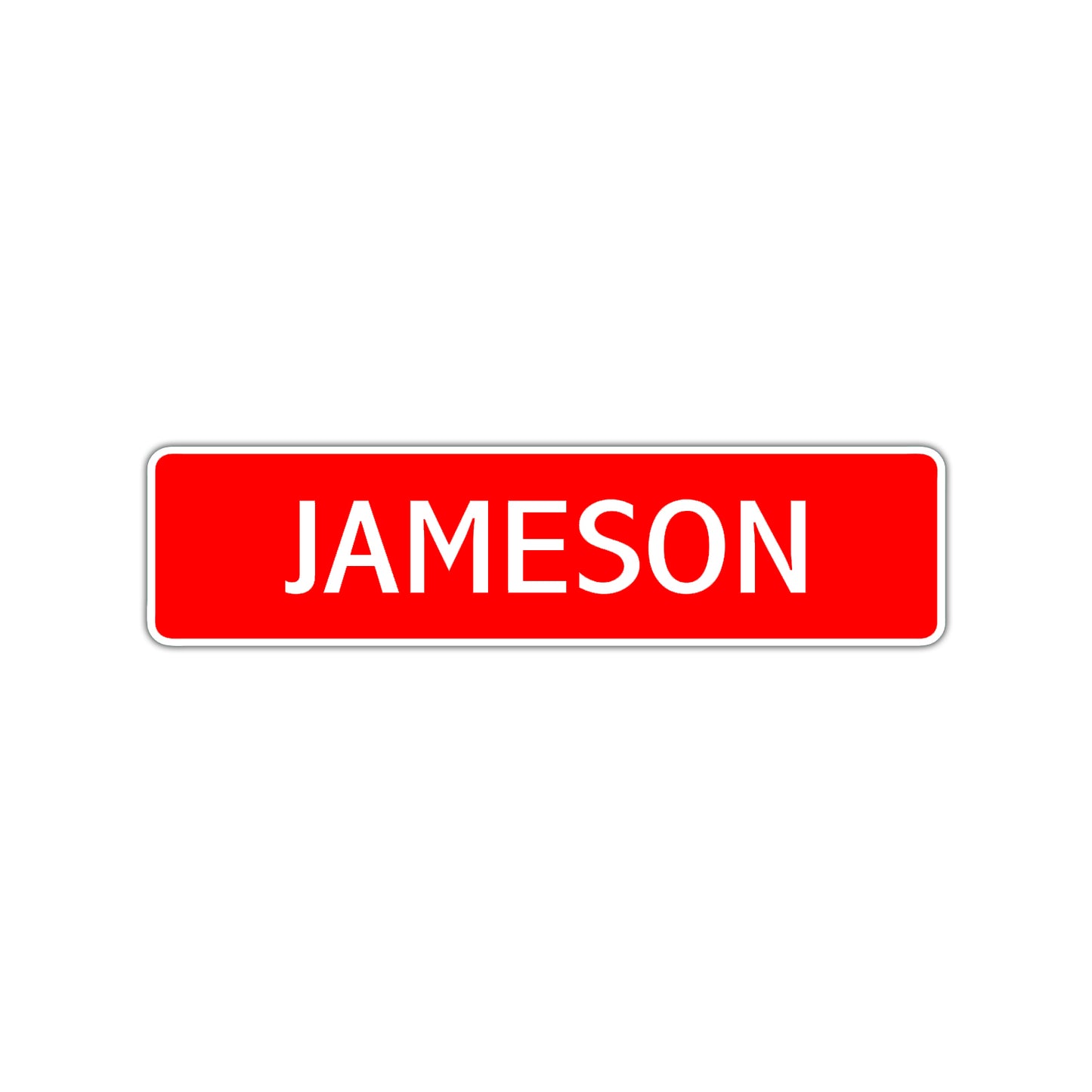 Jameson Street Sign Children Name Room Plate