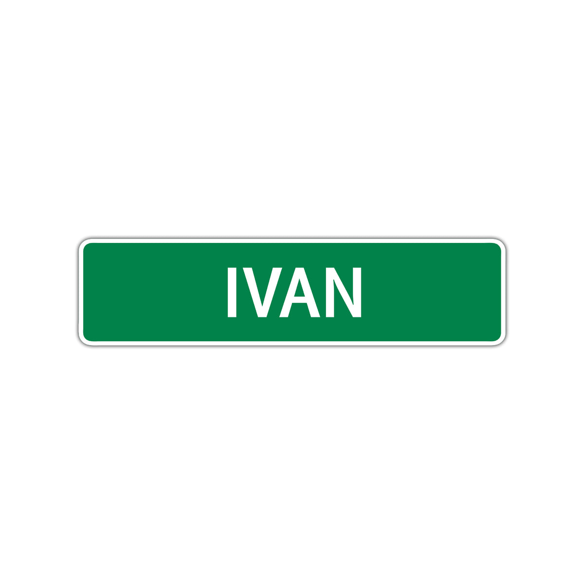 Sign Ivan Ivan Street Sign Children Name Room Plate – Sign Fever