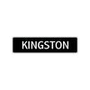 Kingston Street Sign Children Name Room Plate