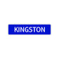Kingston Street Sign Children Name Room Plate